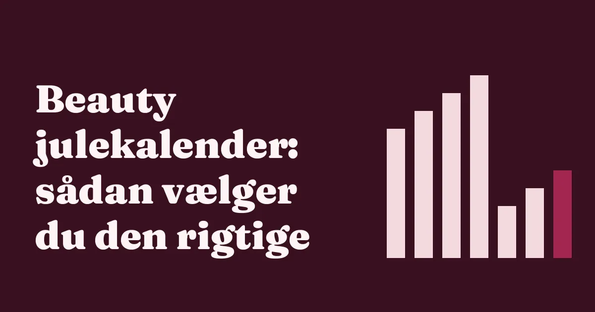 Makeupprodukter på et bord, billede til guiden om beauty julekalender