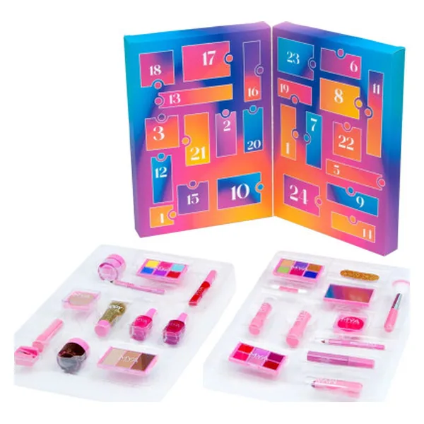 Mya Cosmetics - Makeup Julekalender Til Børn - 24 Overraskelser